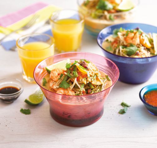 Prawn and Vegetable Coconut Noodles