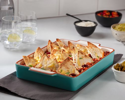 Taco Beef and Bean Chilli Traybake