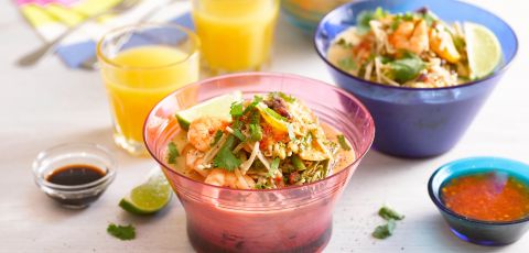 Prawn and Vegetable Coconut Noodles