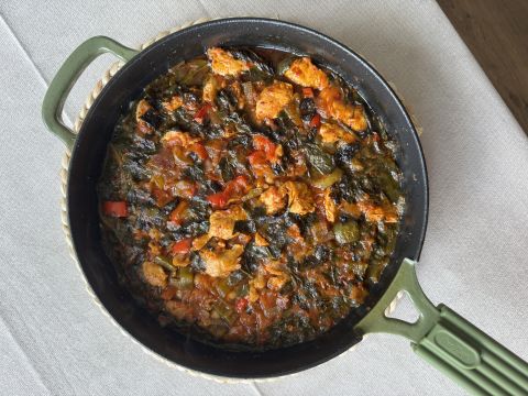 Chicken Vegetable and Chickpea Stew