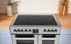 5 Zone ceramic hob