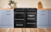 2 Ovens plus separate grill with 199L total Capacity