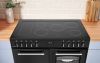 5 Zone ceramic hob plus warming zone