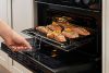 Full-width grill pan & handle